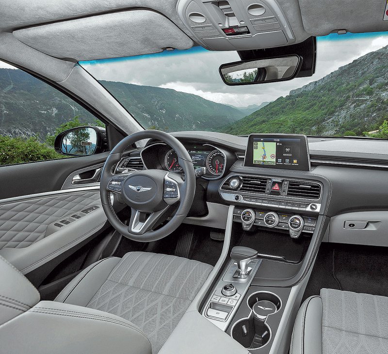 Genesis g70 салон