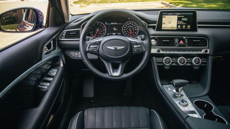 Genesis g70 2021 салон