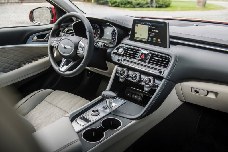 Genesis g70 2018 интерьер