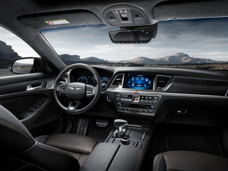 Genesis g80 2018 салон