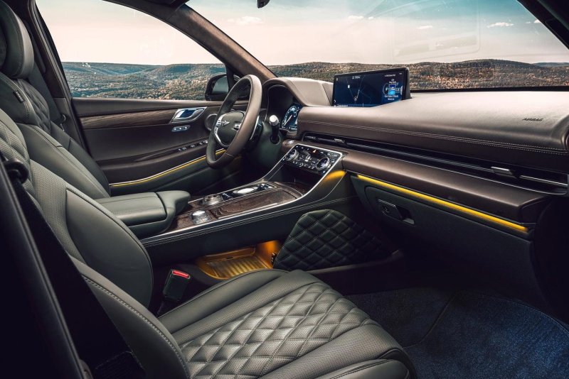 Genesis gv80 салон
