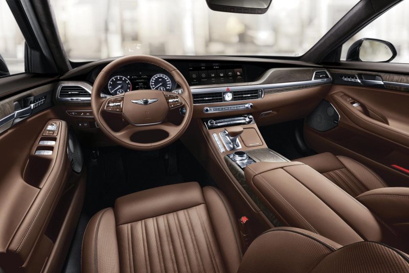 Genesis g90 2020 салон
