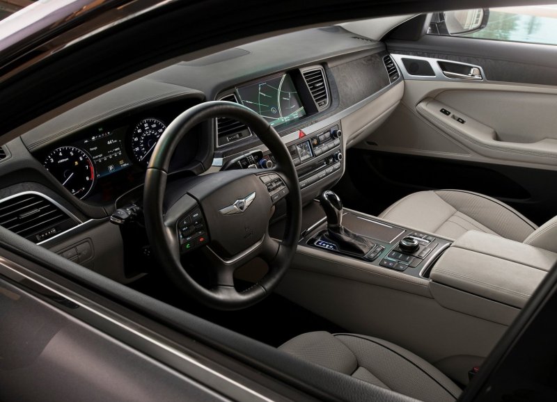 Hyundai Genesis 2015 салон