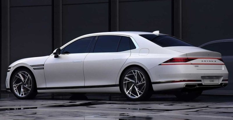 Genesis g90 2022 салон