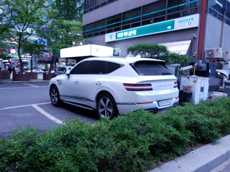 Genesis gv80 белый