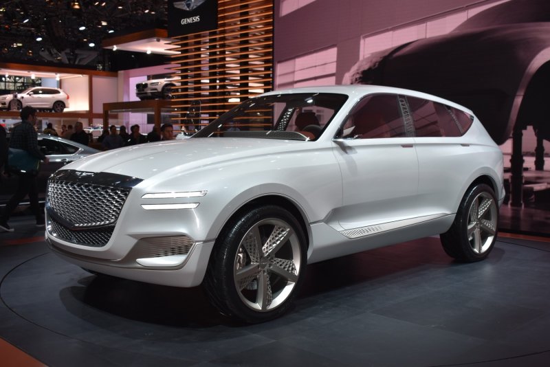 Genesis gv80 электромобиль