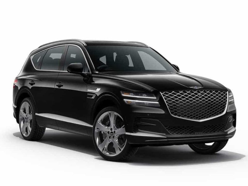 Чёрного кроссовера Genesis gv80