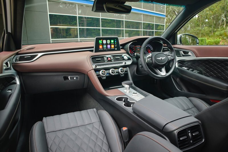 Hyundai Genesis g70 2020 салон