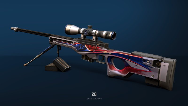 AWM винтовка стендофф2