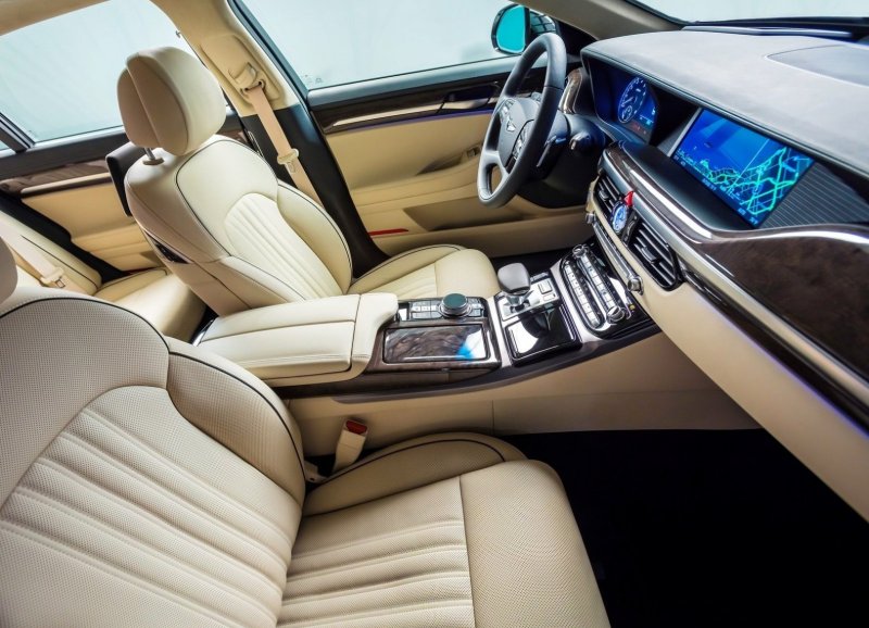 Genesis g90 салон
