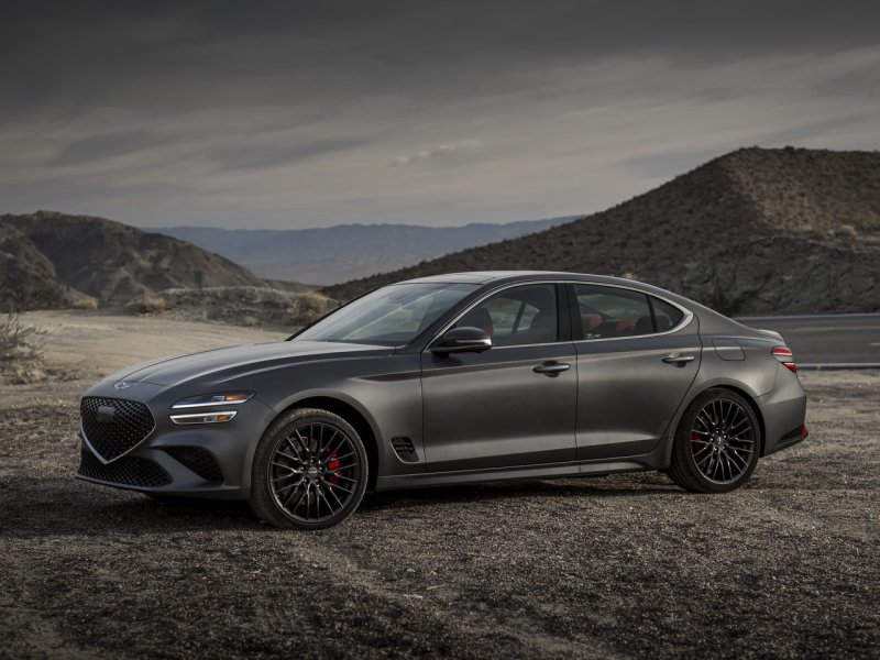 Genesis g70 2022 серый