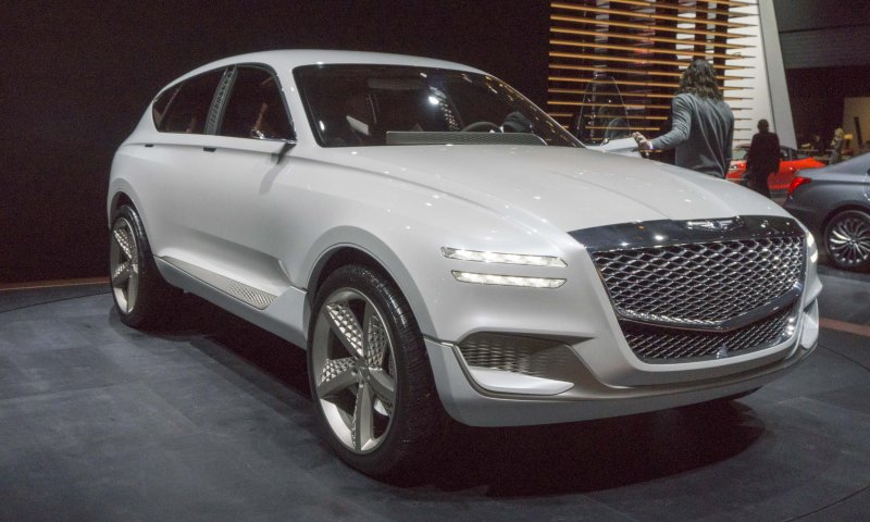 Genesis gv80 белый