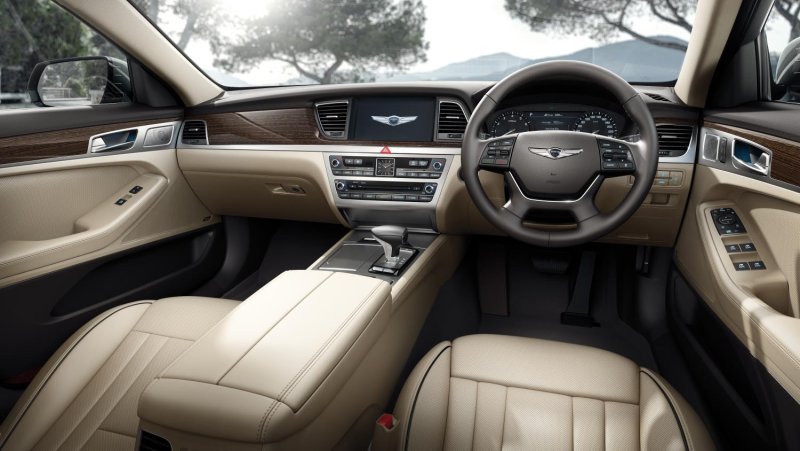 Genesis g80 2020 салон