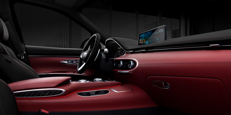 Genesis gv70 салон