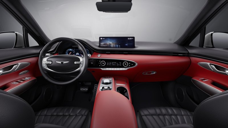 Genesis gv70 интерьер