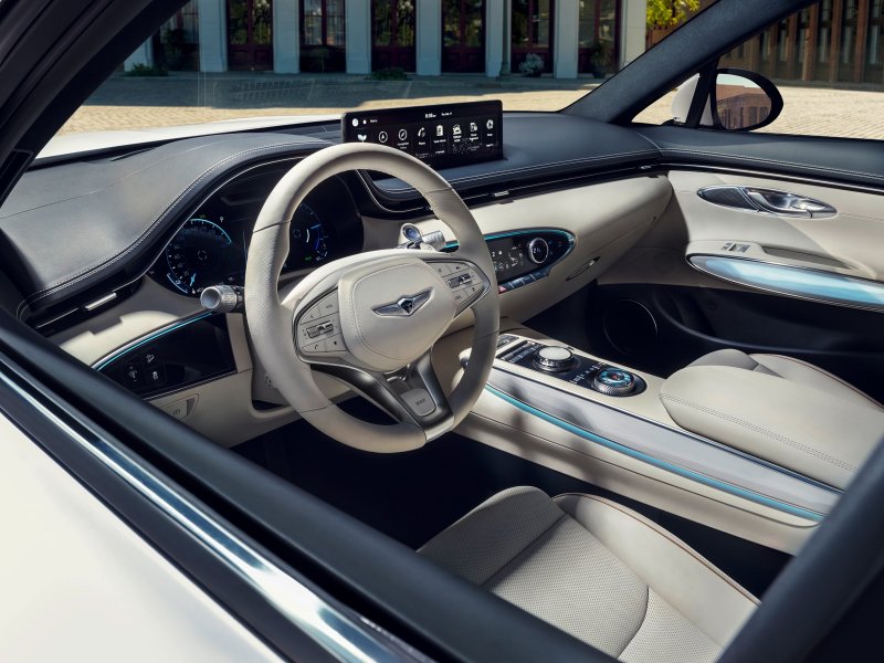Genesis GV 70 2022 года салон