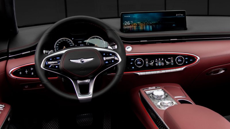 Genesis gv70 салон