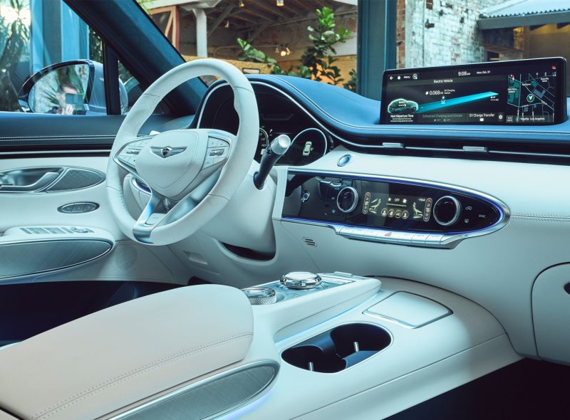 Genesis gv70 салон
