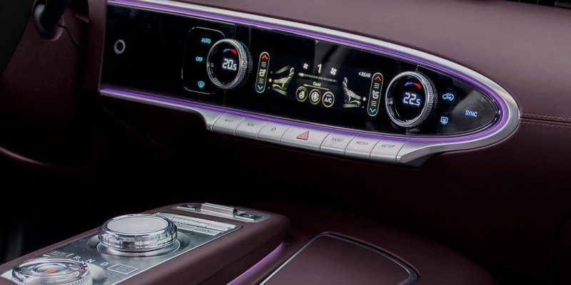 Genesis gv70 Interior