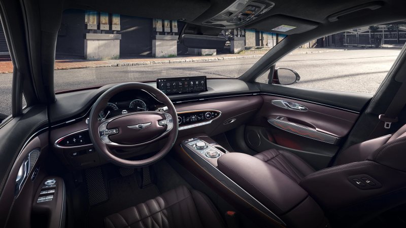 Genesis gv70 салон