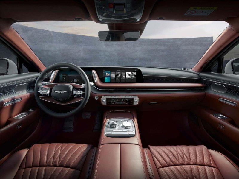 Genesis g90 салон