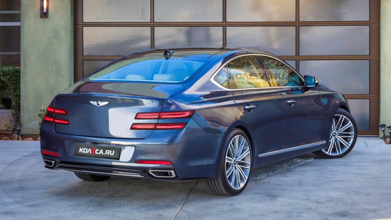 Новый Genesis g80 2020
