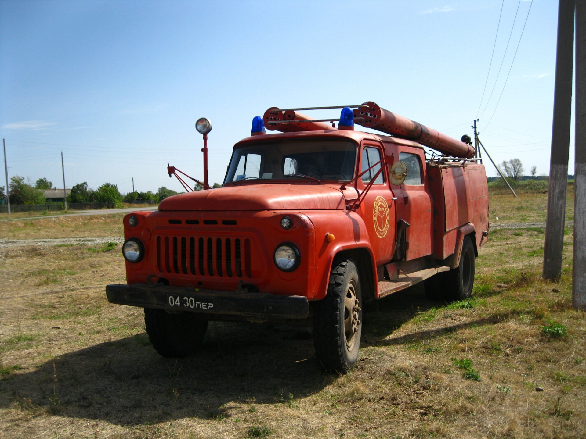 ГАЗ 51 пожарный автомобиль