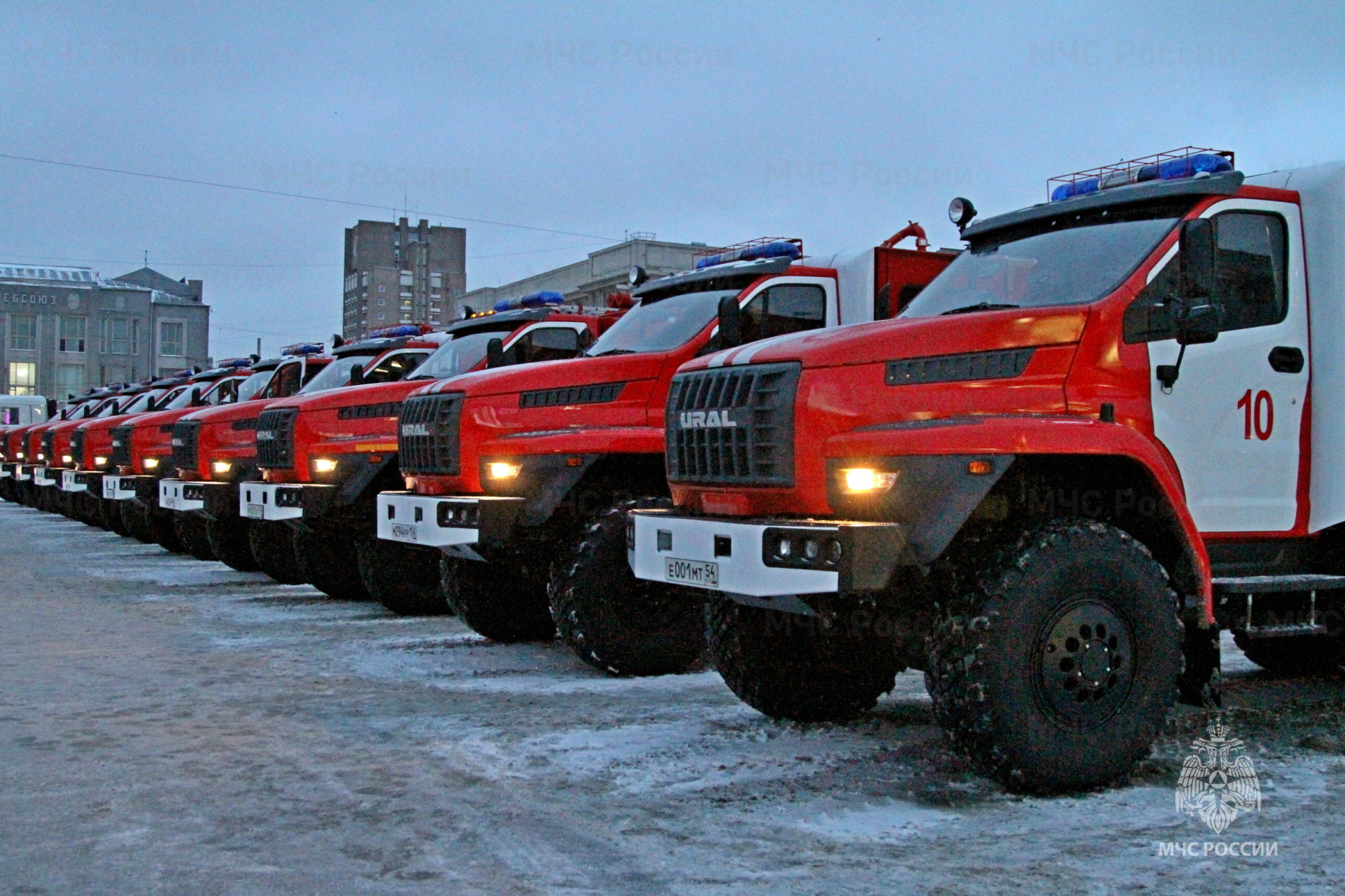 АЦКП пожарный автомобиль