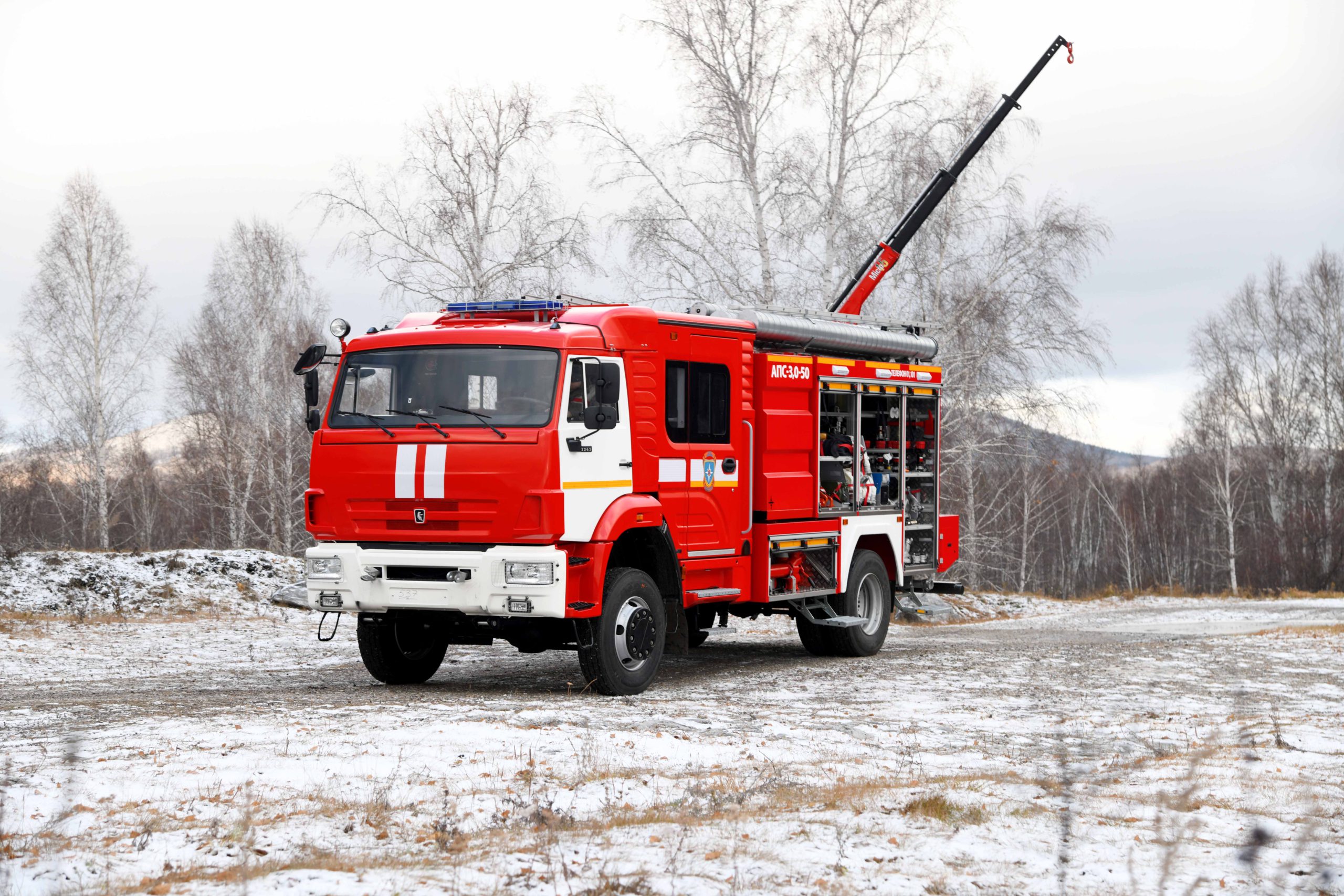 Пожарные автомобили man Rosenbauer