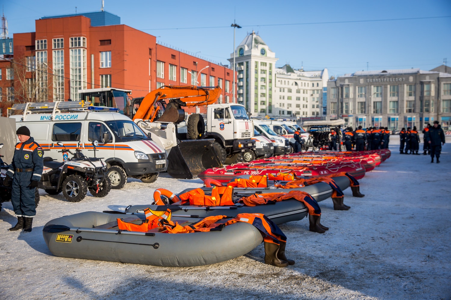 техника мчс в москве