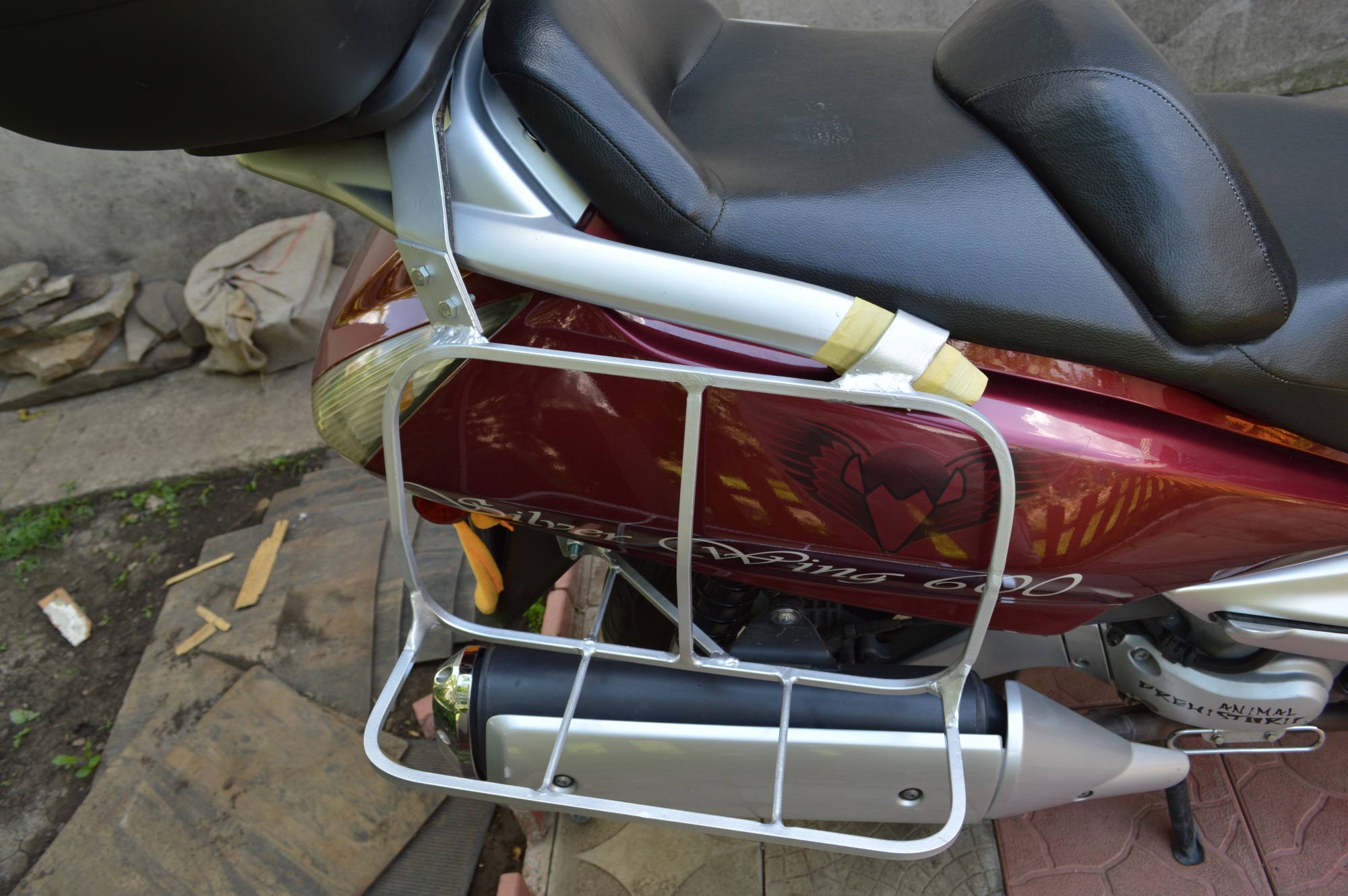 Багажник для мотоцикла своими руками - 32 фото