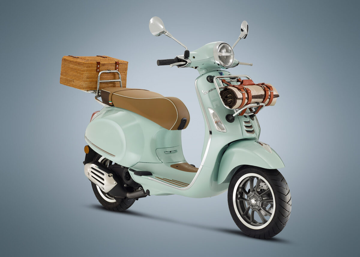 Vespa стоянка