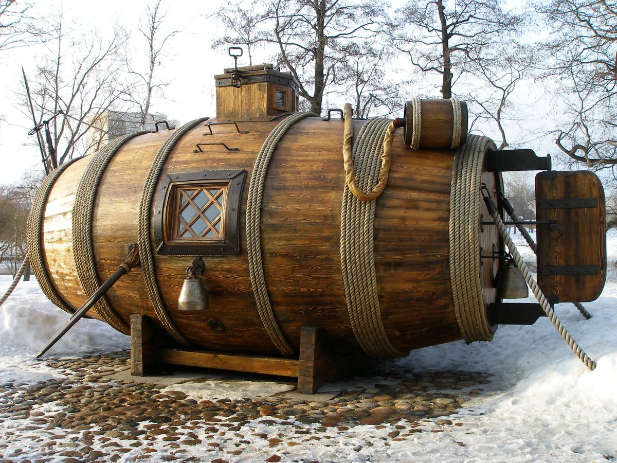 Первая лодка в мире. Потаенное судно Ефима Никонова. Подводная лодка Ефима Никонова. 1724г подводная лодка Никонов.