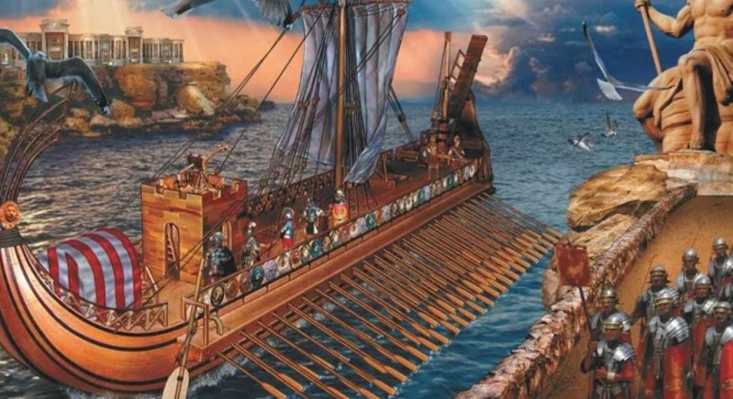 Древнеримское военное судно