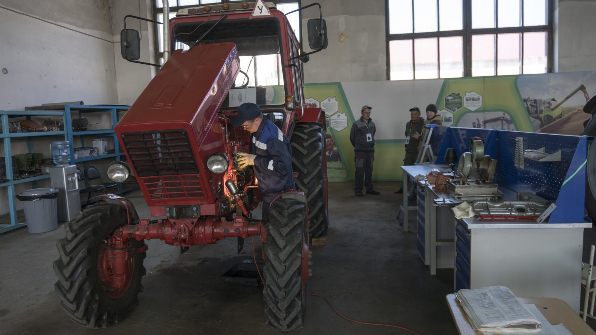Организация ремонта тракторов