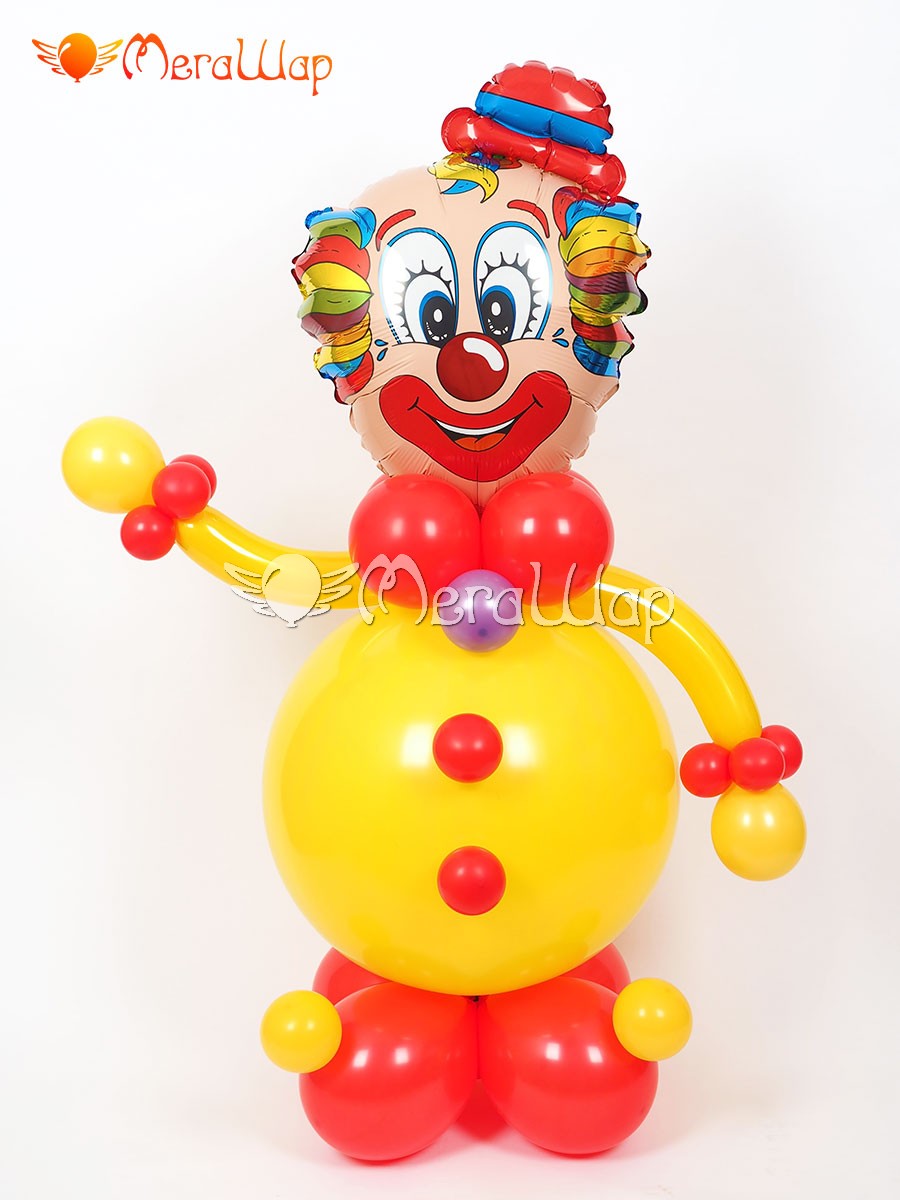 Clowns balloons. Клоун из воздушных шаров. Клоун из воздушных шариков. Фигура клоуна из шаров. Клоун с шариками.