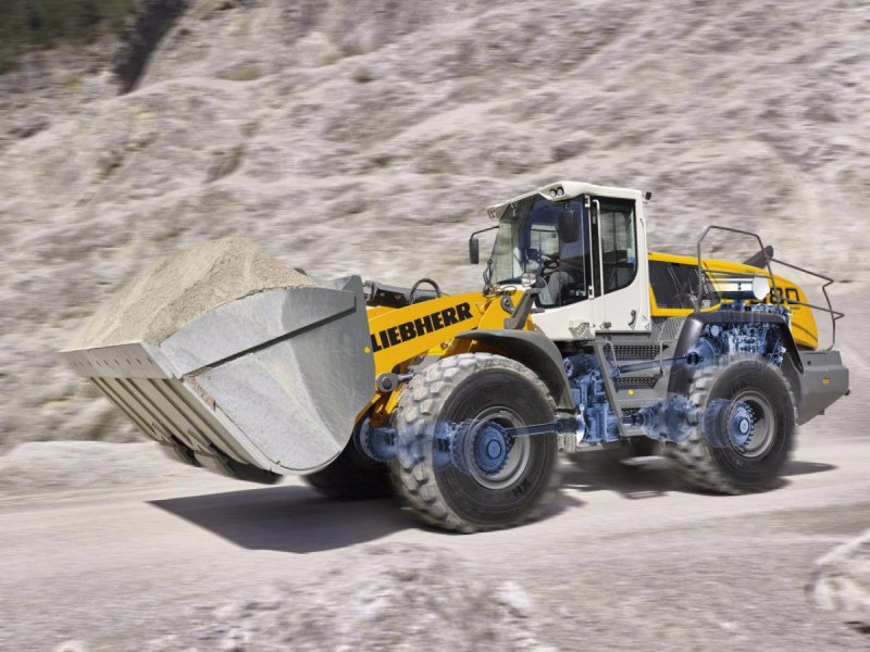 Фронтальный погрузчик Liebherr