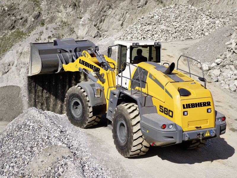 Фронтальный погрузчик Liebherr l580