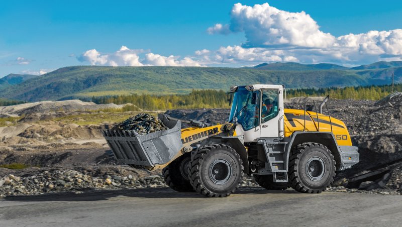 Погрузчик Liebherr t 41-7.