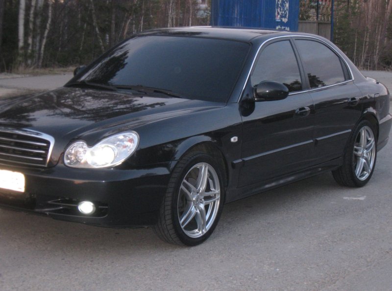 Хендай Соната 2007 черная