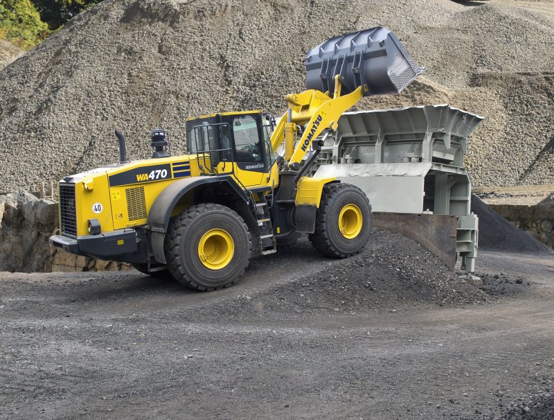 Погрузчик Komatsu wa470