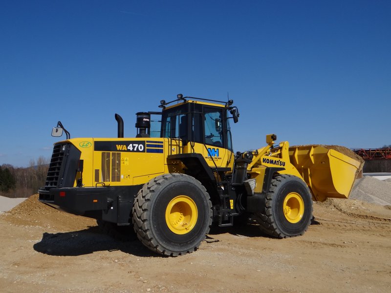 Погрузчик Komatsu wa470-6