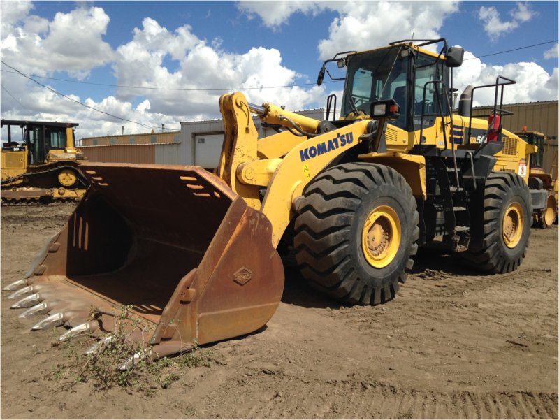 Фронтальный погрузчик Komatsu wa500