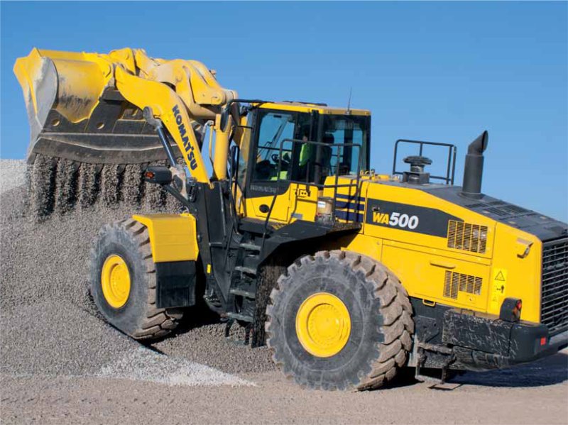 Погрузчик фронтальный Komatsu wa500-6