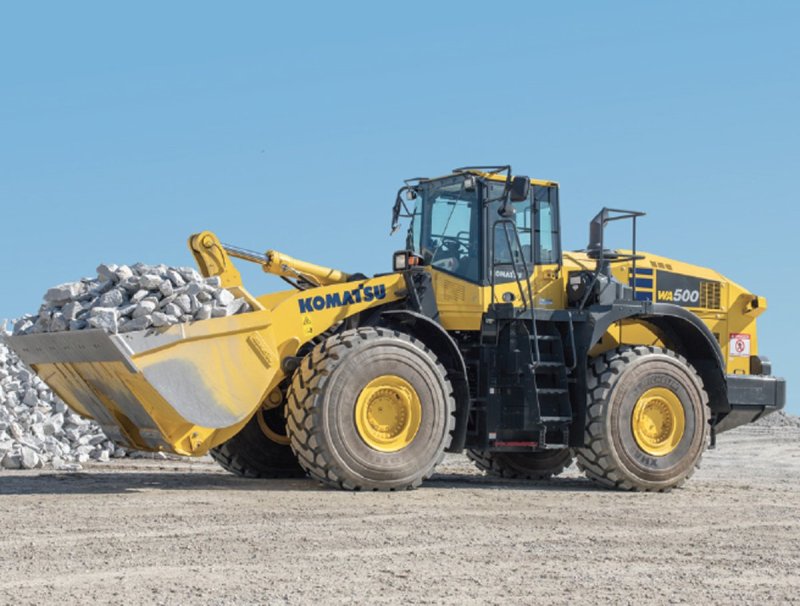 Фронтальный погрузчик Komatsu wa500