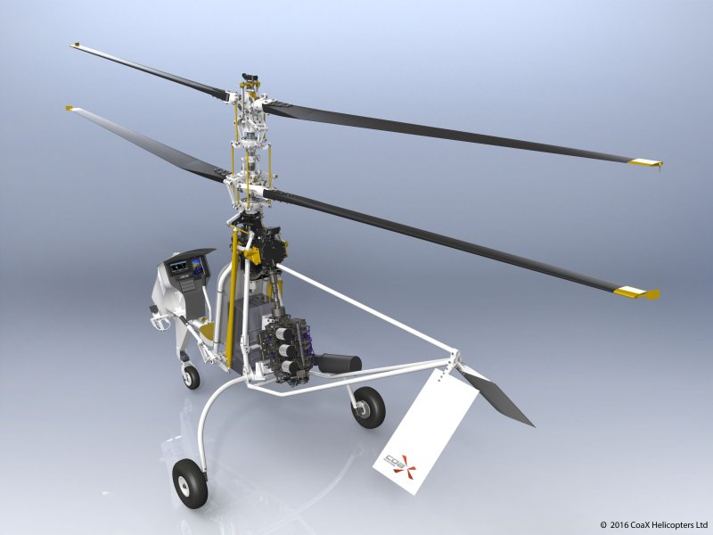 Ultralight Coaxial Helicopter