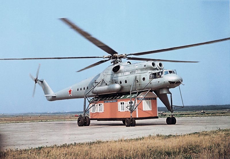 Вертолет кран ми-10