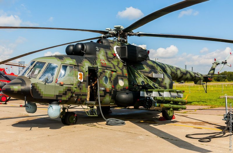 Вертолет ми-8амтш Терминатор