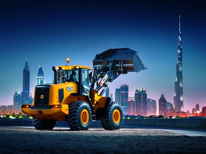 Фронтальный погрузчик JCB 455