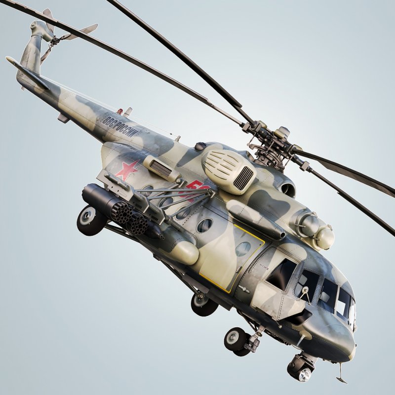 Ми 8 Терминатор вертолет